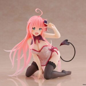 To Love-Ru Darkness PVC Statue Desktop Cute Figure Lala Chinese Dress Ver.