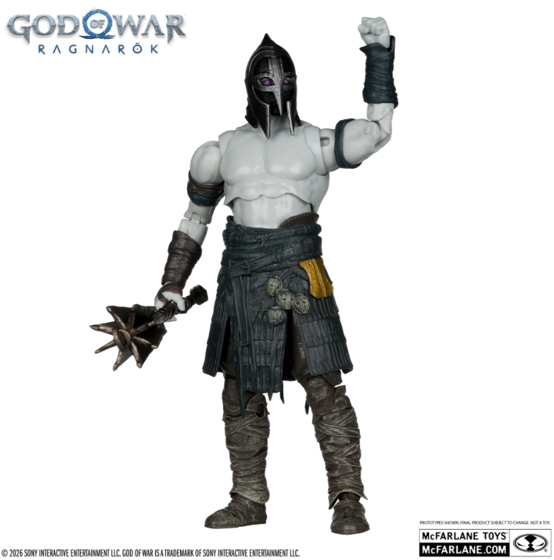 Mcfarlane Gaming Edition 7inch God Of War Wv1 Einherjar Figure