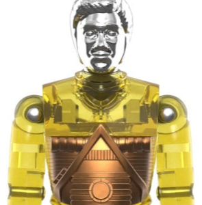 Micronauts Wave 03 Time Traveler Yellow Translucent Reaction+ Figure