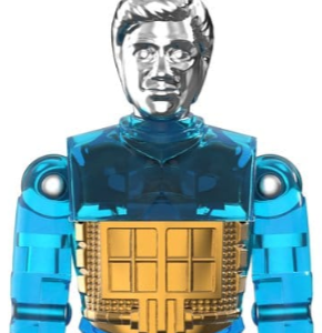 Micronauts Wave 03 Time Traveler Blue Translucent Reaction+ Figure